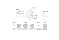 52960L4200-CAP ASSY-WHEEL HUB