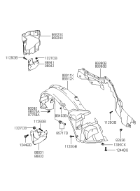 86811H1020-SHIELD ASSY-SPLASH FR LH