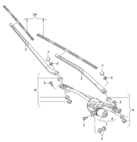 L4GD955023-Holder, w/wiper motor