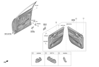 82307S3010WNF-PANEL ASSY-FRONT DOOR TRIM,LH