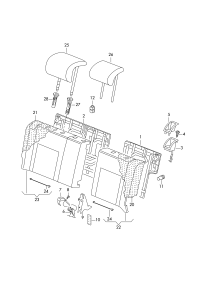 5QD885051A82V-Brkt back