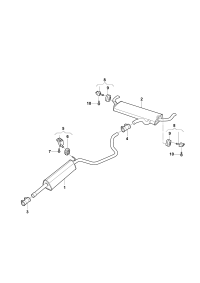 3QD253209Q-Muffler f