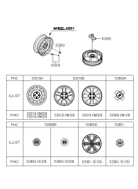 529100M500-WHEEL ASSY-STEEL