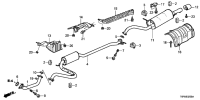 18210T6PH81-PIPE A,EXHAUST