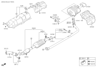 28610D6000-MUFFLER ASSY-FRONT