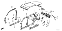 046363B4H00ZZ-PANEL SET,R.RR.OU