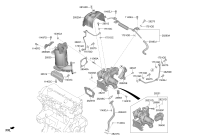 2548003800-Hose assy-degas