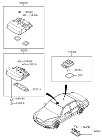 928002D000XU-LAMP ASSY-ROOM