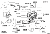 6700358110-DOOR SUB-ASSY, SLIDE, RH