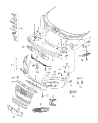 8P0807105E-COVER ASSY, PLASTIC