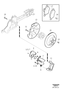 36001375-Caliper, swap, lh