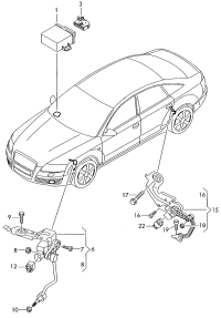8P0907357D-Control unit, turn