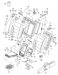L1KD885681-Locking device, back