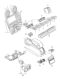 8E0962107-Switch, safety