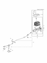 95229975-Clip (4 parts) (width 5.8) (engine room)