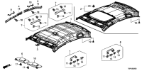 83200T6PH21ZA-Headlining assy-roof