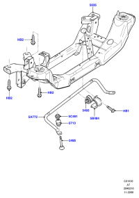 6M515K067AA-RAIL ASSY-CURTAIN