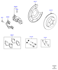 BV612A315DA-BRAKE DISC FRT-C(W203)
