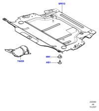 6G916P013AG-RUBBER,T/MISSION MT