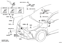 53336F4020-BRACKET, HOOD STAY, RH