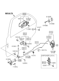 8262022500-HANDLE ASSY-DR I/S R