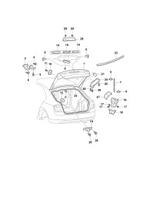 5ED827550A-GAS SPRING VW TIGUAN