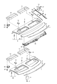 8K5863433A6VD-Cover sub-assy