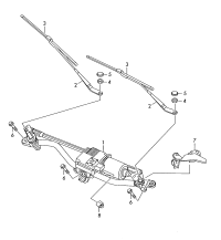 8T1955023E-Holder, w/wiper motor