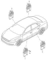 3AA959701AZ0K-Window regulator motor