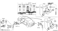 99810ED500-KEY SET CYLINDER LOCK