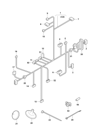 3VD972297A-Adaptive cord, for KESSY antenna