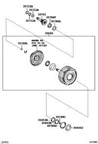 3565033090-CLUTCH ASSY, REAR MULTIPLE DISC