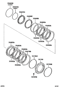 3506833030-SPRING SUB-ASSY, 1ST