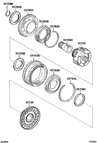 9017960001-NUT(FOR COUNTER DRIVE GEAR)