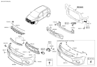 92202B5500-LAMP ASSY-FRONT FOG,RH