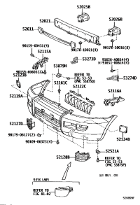 5211960933-COVER, FRONT BUMPER