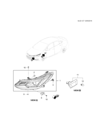 84106718-Headlamp (center