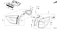 33500TZAH01-TAILLIGHT ASSY., R