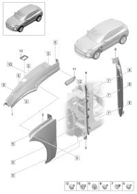 95B810660AYGRV-Bracket r