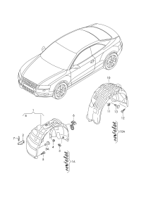 8K0821171L-WHEEL HOSE