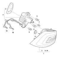 32D945095-TAILLIGHT