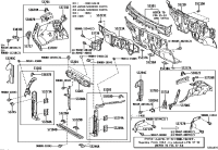 5522308021-INSULATOR, DASH PANEL, OUTER