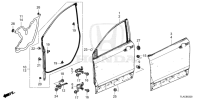 67010TLAA11ZZ-PANEL COMP R,FR D