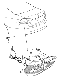 56D945093A-LED taillight