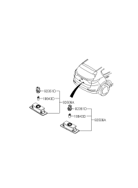 92501H3000-LAMP ASSY-LICENSE PLATE