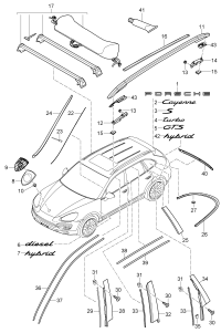 95855931800GW1-Guard B- pillar