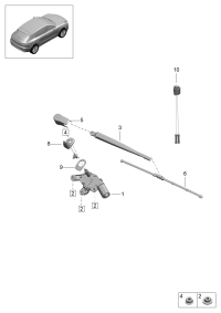 95B955711-Motor, wiper
