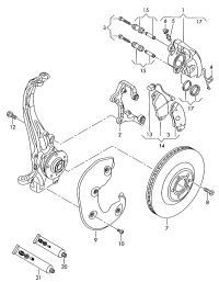 L4GD615124-Housing assy-caliper