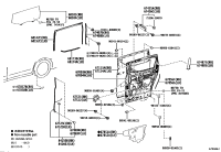 6814258040-RUN, RR DOOR GLASS