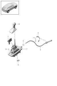 95B713059-Gear-shift deprecated parts